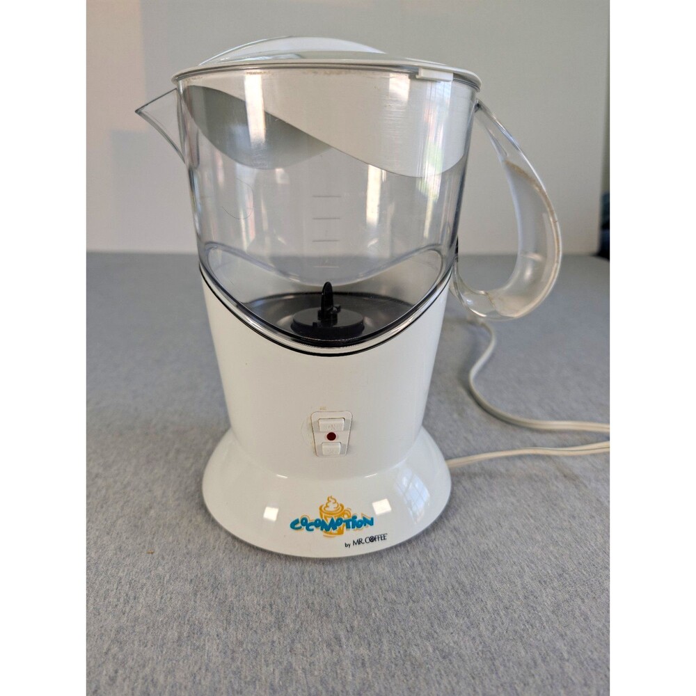 Mr. Coffee CocoMotion Hot Chocolate Maker 600W 120V White/Clear Plastic Electric